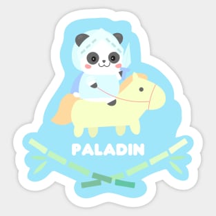 Paladin Kawaii Panda Sticker